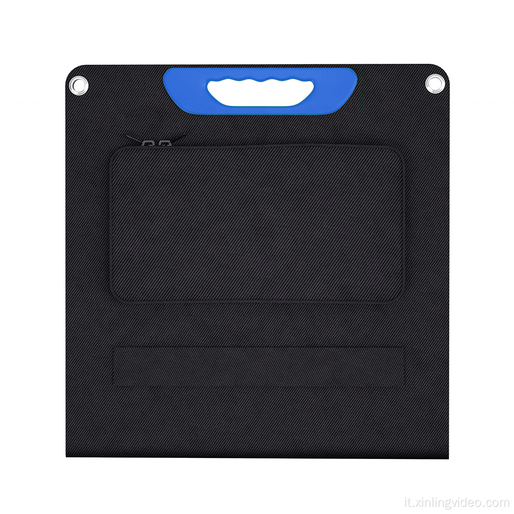 Pannello solare pieghevole in silicio monocristallino da 100W/18V