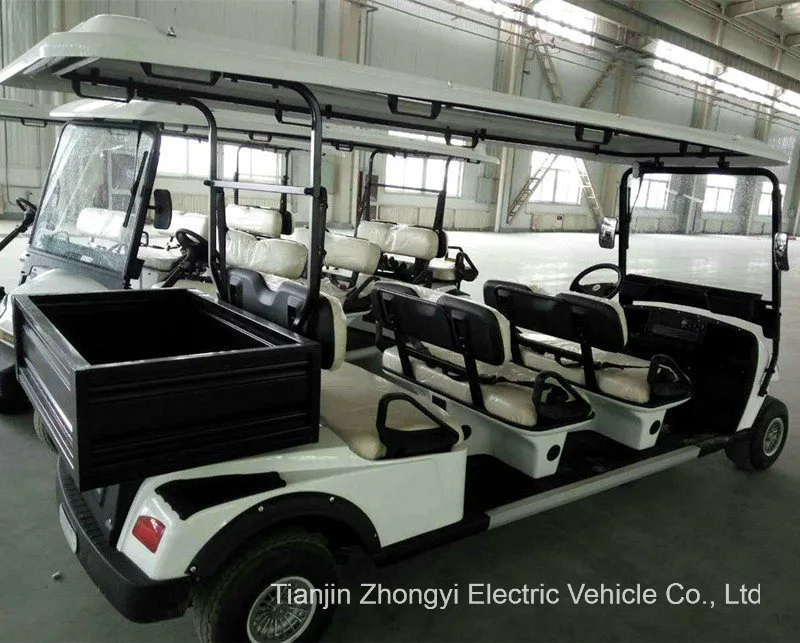 Factory Price 6 Seater Golf Cargo Truck Trojan Battery