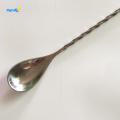 Stainless Steel Cocktail Bar Mixing Spoon with Fork