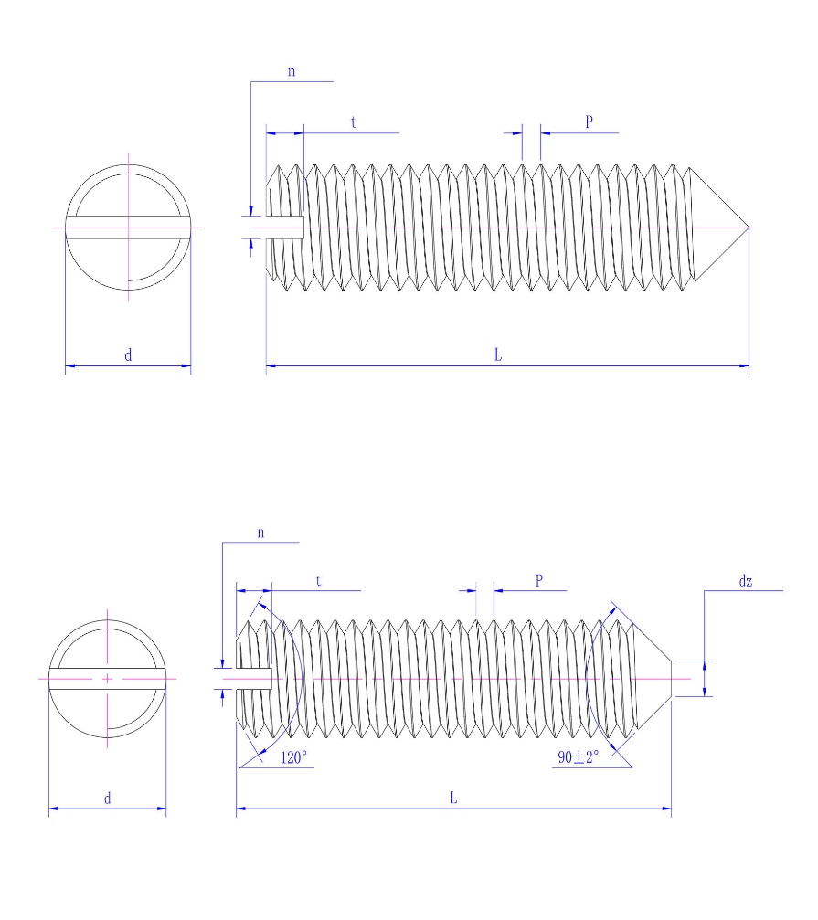 المسمار 011-1 screw 011-1