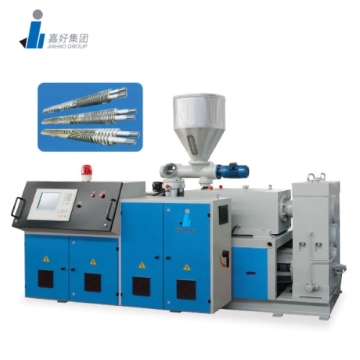 Pvc Roofing Sheet Conical Twin Screw Extruder Machine