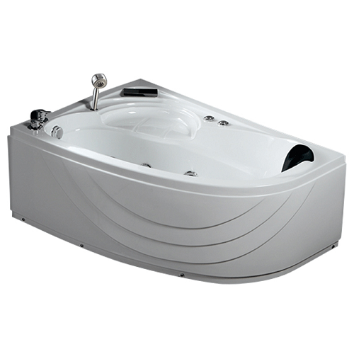 Corner Air Jet Whirlpool Bathtub