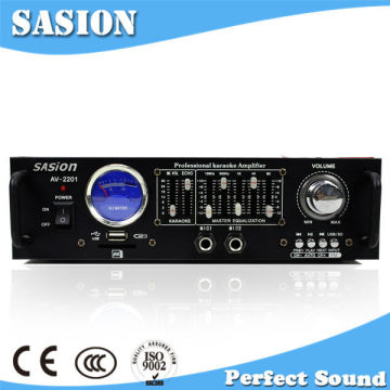 SASION AV-2201 household mini digital equalizer amplifier