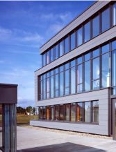 140x65 Vertical Semi-Hidden Insulated Glass Curtain Wall