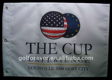 golf pin flag & golf grommet flag