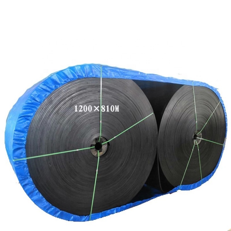 Custom conveyor belts for mining cement rubber conveyor belt