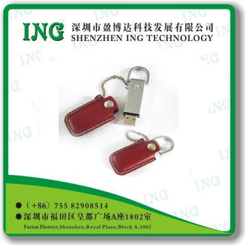 Leather Ubs Drive/USB Drive Tag/USB Flash Drive/Leather Holder