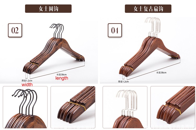 wholesale cheap wooden clothes coat suit custom hanger wood hangers for clothes