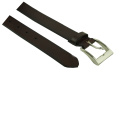 Ceinture marron en cuir pour hommes avec boucle automatique