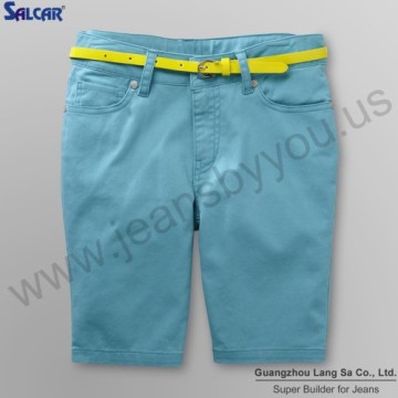 Lady Holiday Relaxed Beach Shorts Colored Short Denim Pants