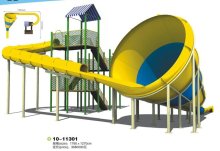 Water Games Structure Lldpe Plastic Aquatic Paradise Amusement Park
