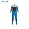 Penyesuaian Seaskin Mens Wetsuits 3/2mm saman menyelam badan penuh untuk lelaki