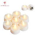 Candela tealight a LED in materiale plastico