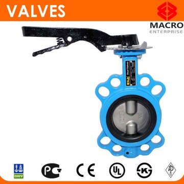 EN593 cast iron butterfly valve