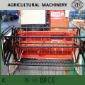 Mini 0.9kg/s Walking Combine Harvester in Red