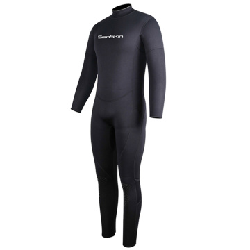 Zeegeacht heren neopreen terug zip een stuk wetsuits