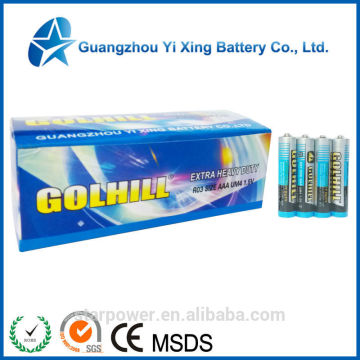 UM4 r03 1.5v aaa size dry battery