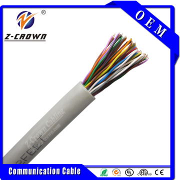 cat3 communication cable 25pair cable utp solid copper communication cable