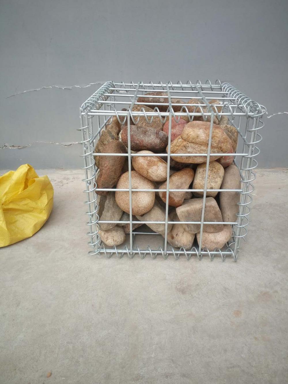 Welded Wire Mesh Gabion Box for River Protection