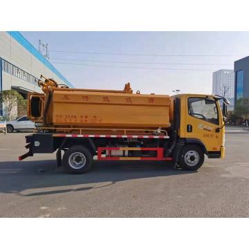 multifunctional selfsuction sewage suction truck