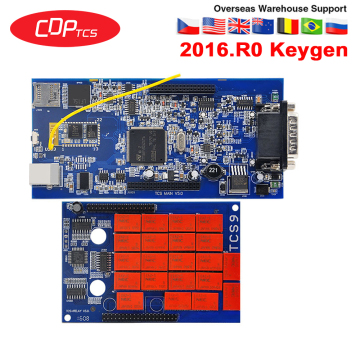 CDP TCS plus 2016.R0 keygen software same as MVD multidiag Pro for cars/Trucks OBDII OBD2 auto Diagnostic tool OBD OBD 2 scanner