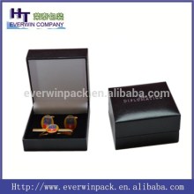 2015 factory price luxury PU leather badge box
