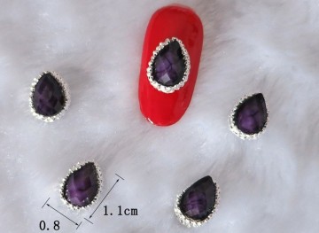 fashion accessory/3d alloy nail art designs/nail supplies/nail art product