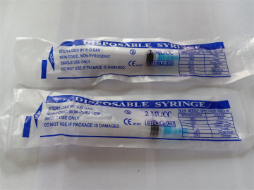 3-part disposal Sringe with luer slip