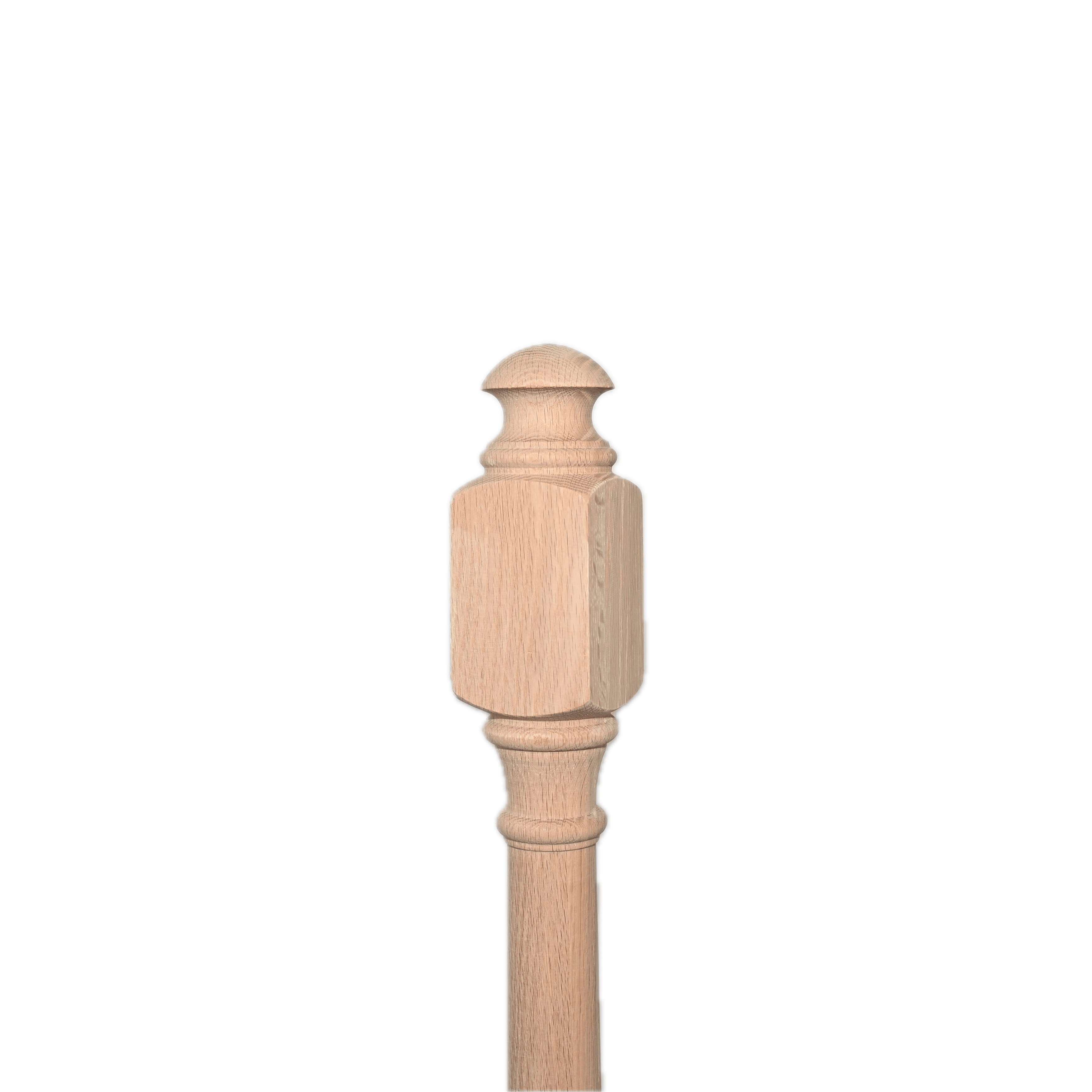 Pos yang dipasang dengan balusters tangga dan rawak