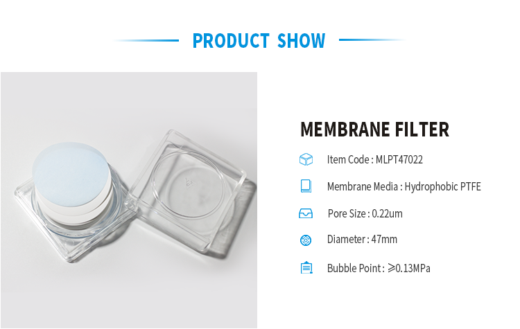 47mm diameter micro porous filter 0.22 micron disc membrane price