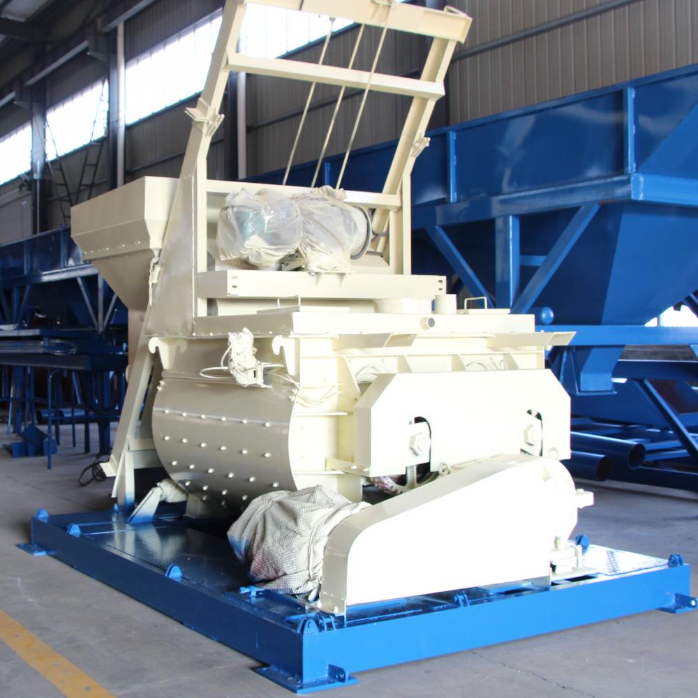 1 cubic meter stationary type concrete mixer