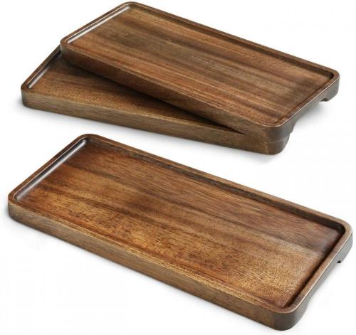 Wholesale High Quality Wooden Serving Trays With Handles