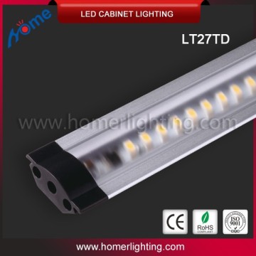 Dimma touch led strip cabinet light, trapezoid back touch led strip cabinet light