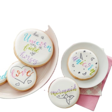 Food Coloring Marker Pens 50Pcs/pack Food Grade Edible Markers Food Writers for Decorating Fondant Cakes