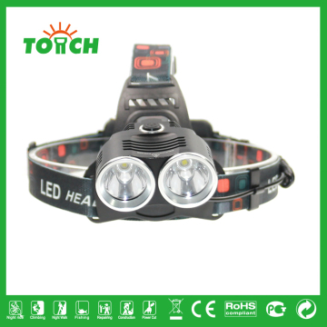 6000 lumen LED Headlamp camping use LED Headlamp double bulb Headlamp