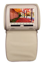 Dual Speakers Car Headrest Dvd Players , Innolux Digital Panel