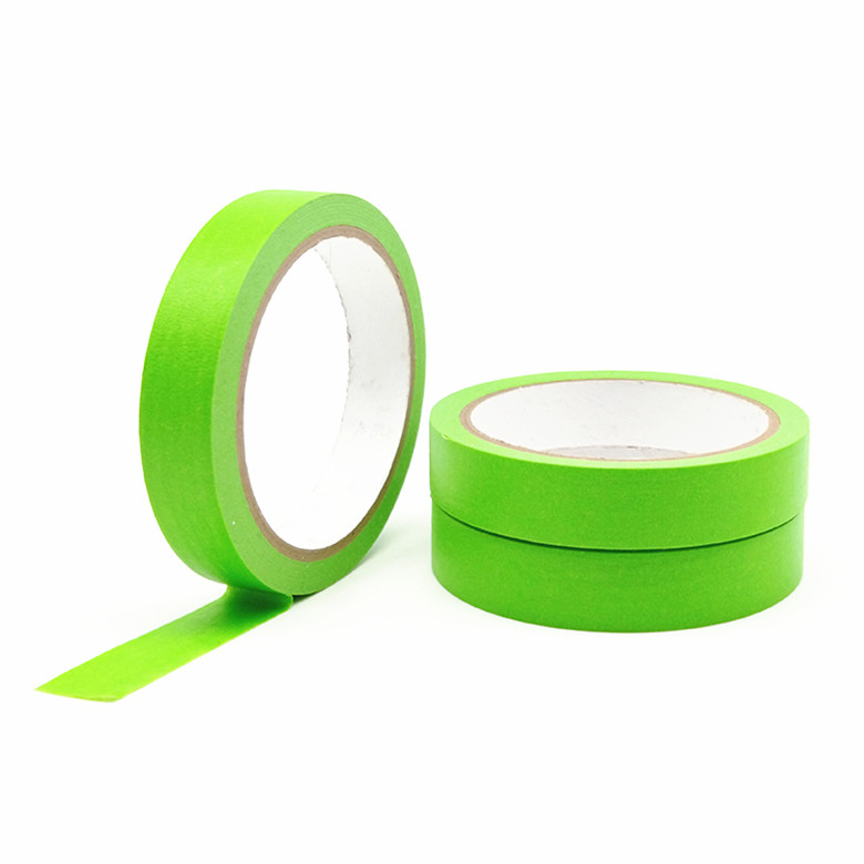 Einfache Entfernung grüner Maskierungsbänder für Autofarbe