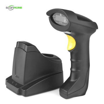 2.4 ghz wireless 1d handheld Laser barcode scanner