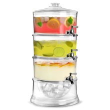 3 Tier Frozen Beverage Cool Drink Tower - Multi Drink Dispenser