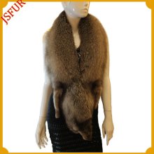 2014 New design women's blue fox fur capes