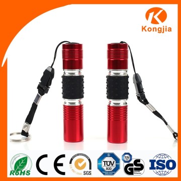 Mini pocket Aluminum Torch Light Keychain Torch Light Portable Blow Torch