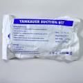 Disposable medical suction tube with yankauer tip