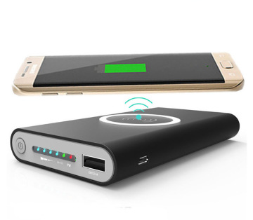 Wireless Mobile Power Bank Qi Wireless Charger