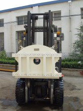 Forklift rotator