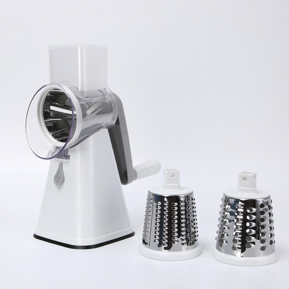 Manual Rotary Cheese Grater Shredder Drum