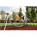 Steel Dynamic Sliding Round Playground Playground Equipment