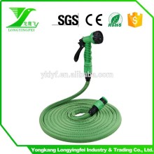 2015 Natural DOUBLE LAYER Latex STRETCH YARN OUTER F ELASTIC GARDEN Hose FLEXABLE HOSE