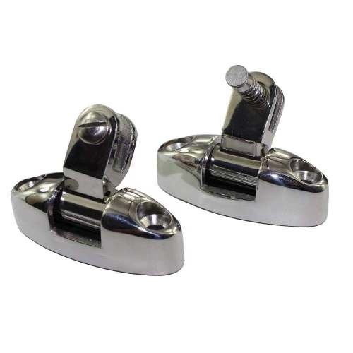 316 Stainless Steel Mirror Polished Swivel Hinge