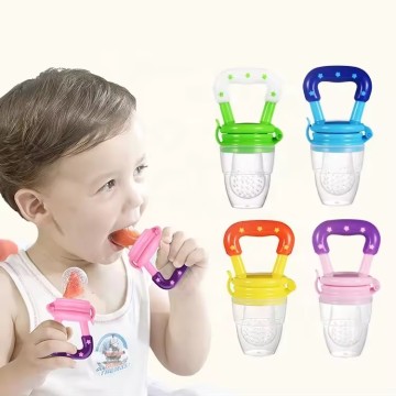 XLEE Baby Food Feeder & Fruit Feeder - Silicone Sacs for Teething