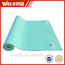 Eco friendly Pilate PVC yoga mat customized printed yoga mat , gym mat for indoor fitness